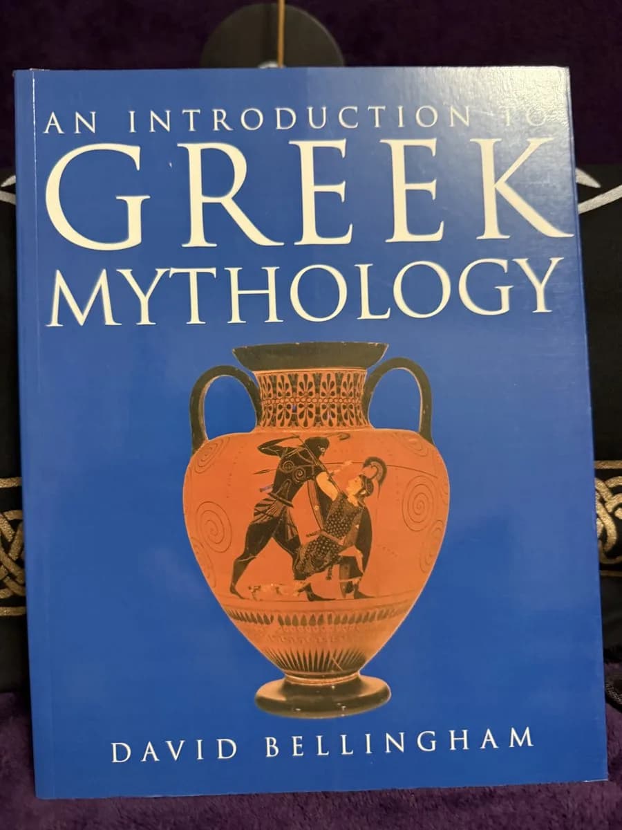 An Introduction to Greek Mythology — front cover (TOTM-BK-060)