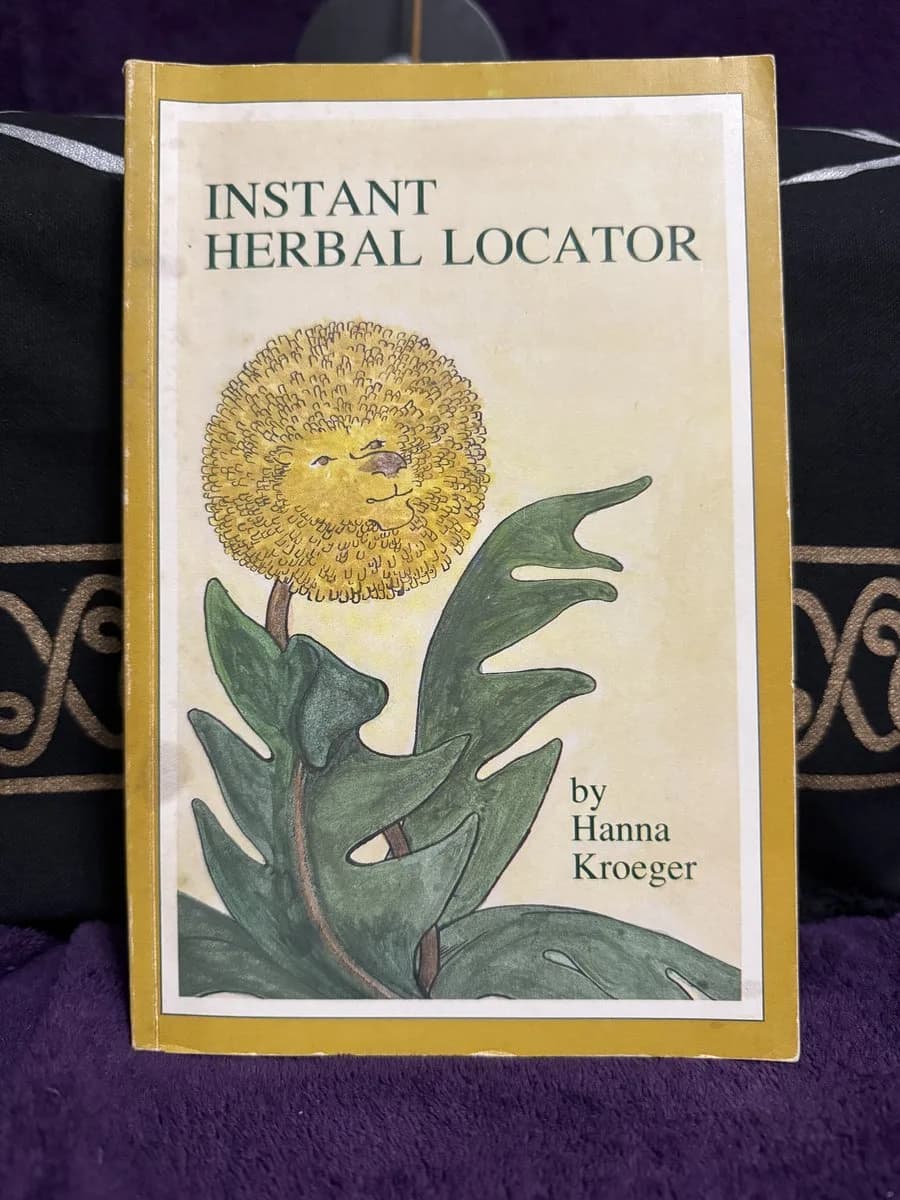 Instant Herbal Locator — front cover (TOTM-BK-078)
