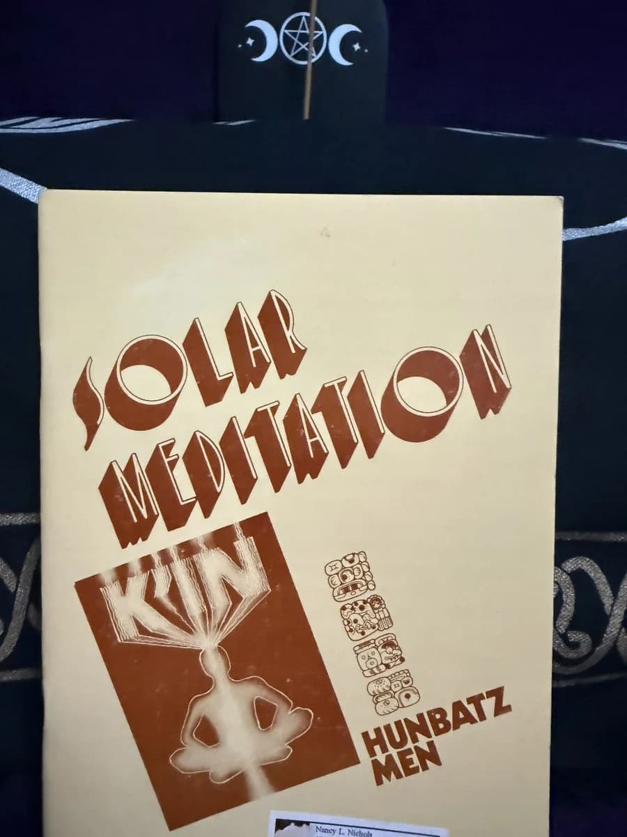 Solar Meditation — front cover (TOTM-BK-074)