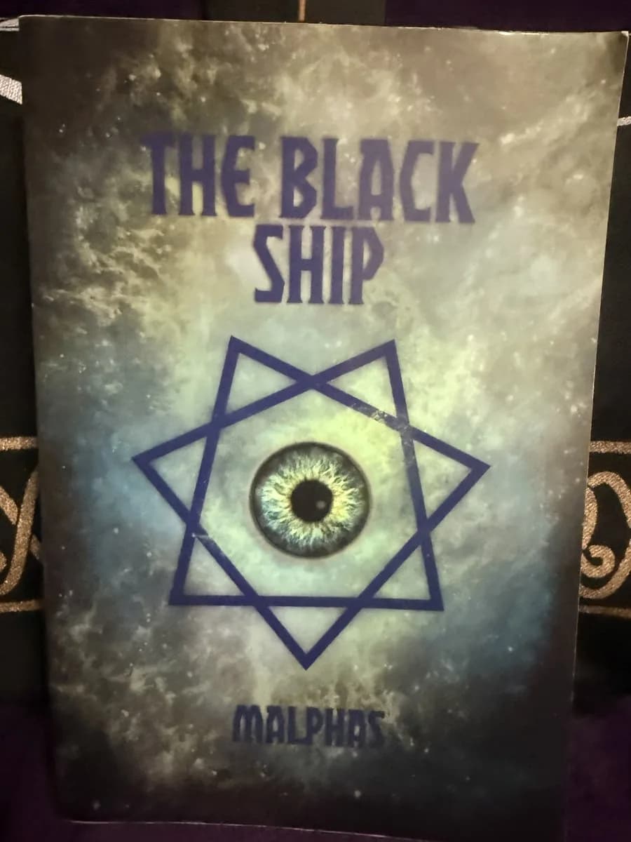 The Black Ship — front cover (TOTM-BK-016)