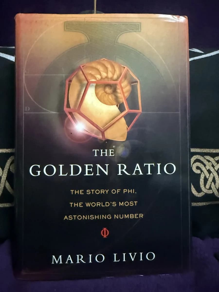 The Golden Ratio — front cover (TOTM-BK-038)