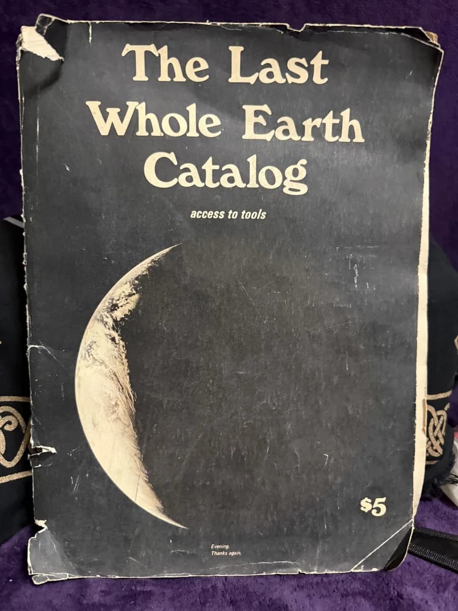The Last Whole Earth Catalog — front cover (TOTM-BK-083)