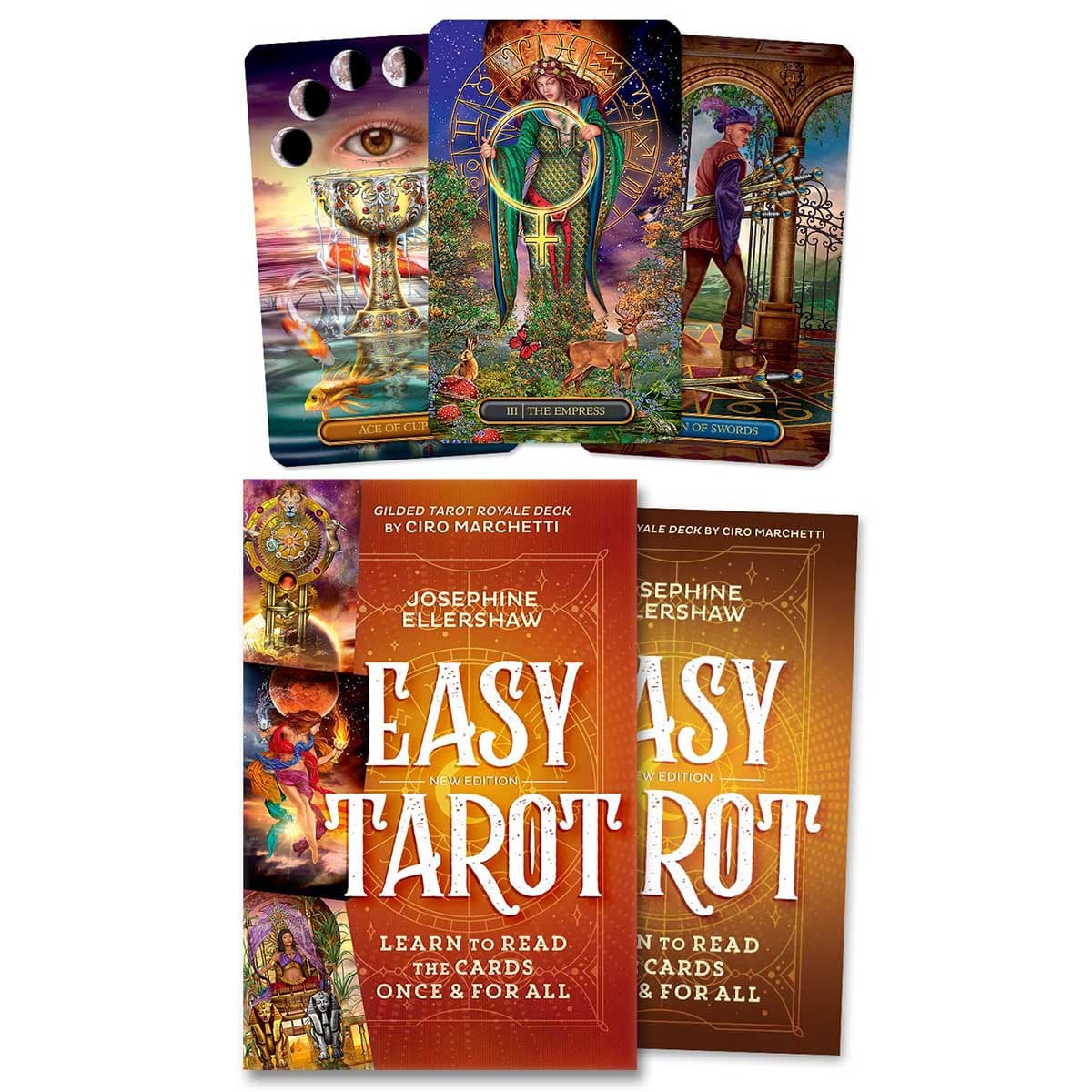 Easy Tarot (deck & book) by Ellershaw & Marchetti