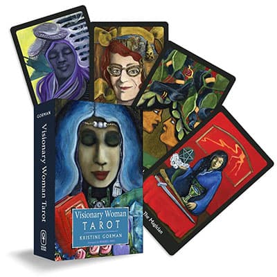 Visionary Woman tarot (deck & book) by Kristine Gorman