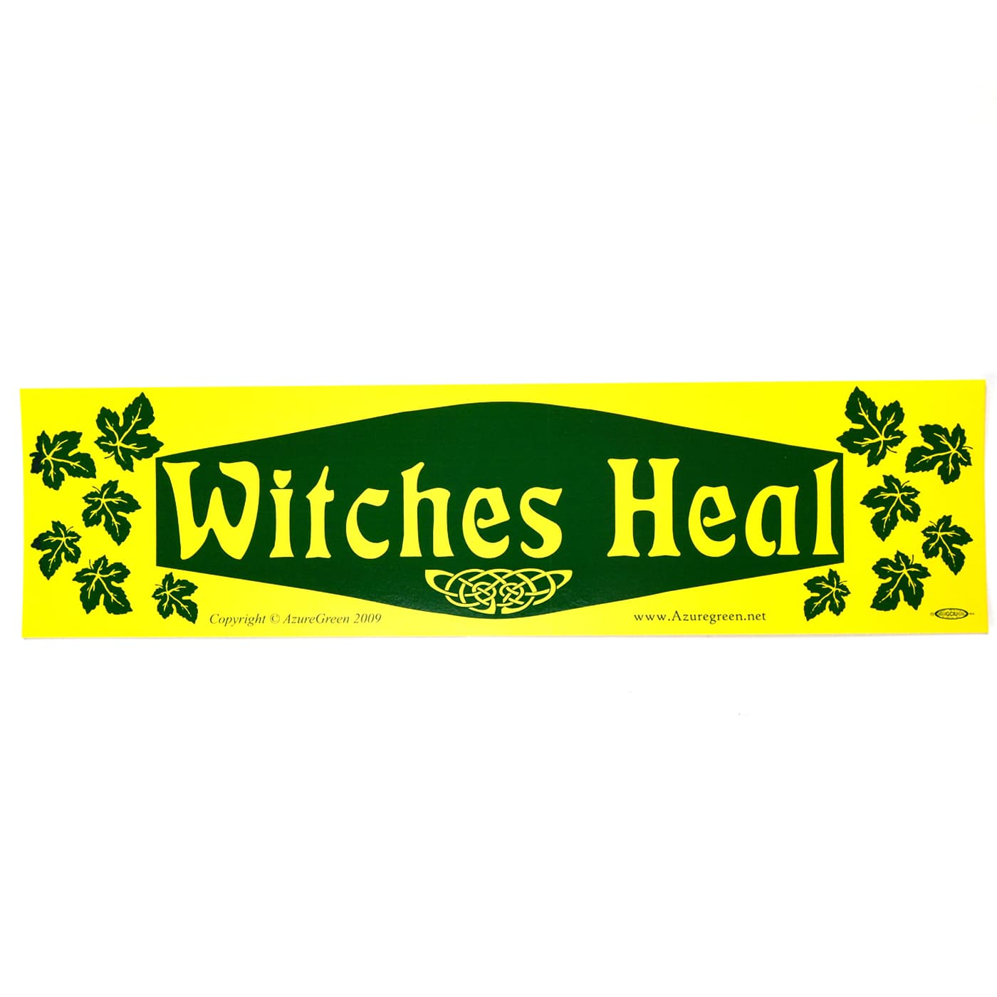 Witches Heal bumper sticker