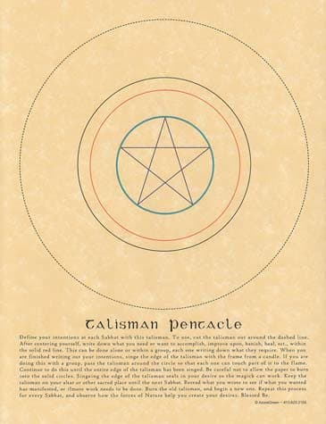 Talisman Pentacle poster