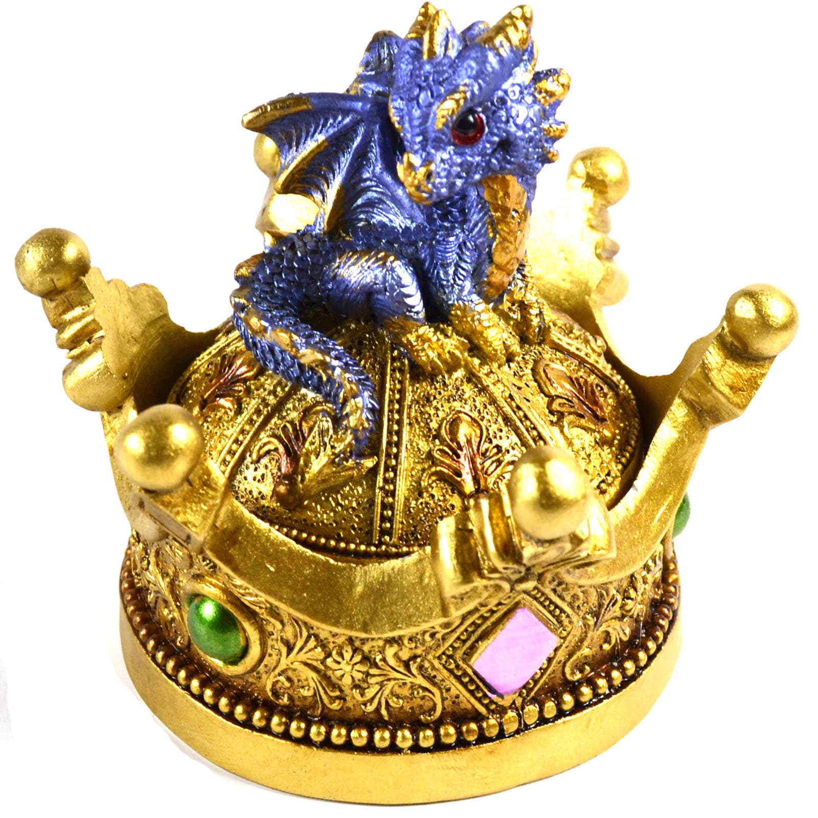 4 1/2" dia Dragon Crown box