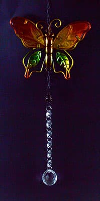 6" x 15" Butterfly sun catcher