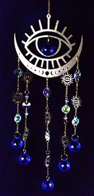 20" Evil Eye sun catcher