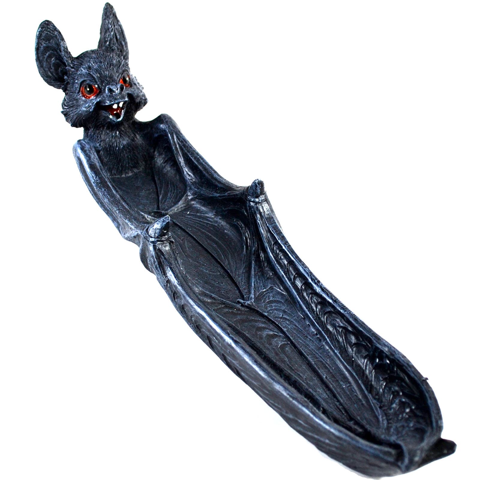 10 1/2" Bat incense holder