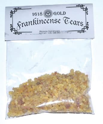 Frankincense siftings incense 1 oz