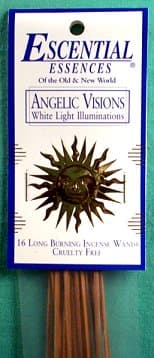 16/pk Angelic Visions escential essences incense sticks