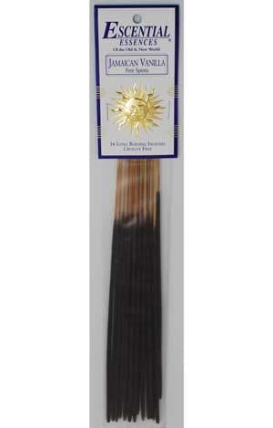 16/pk Jamaican Vanilla escential essences incense sticks