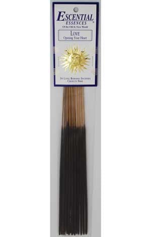 16/pk Love Escential essences incense sticks