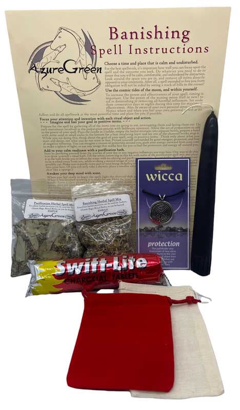Banishing ritual kit