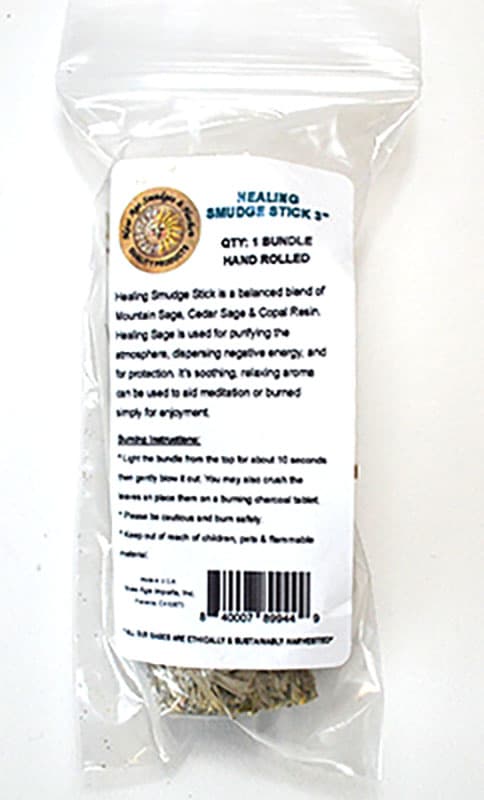 3" Healing smudge stick