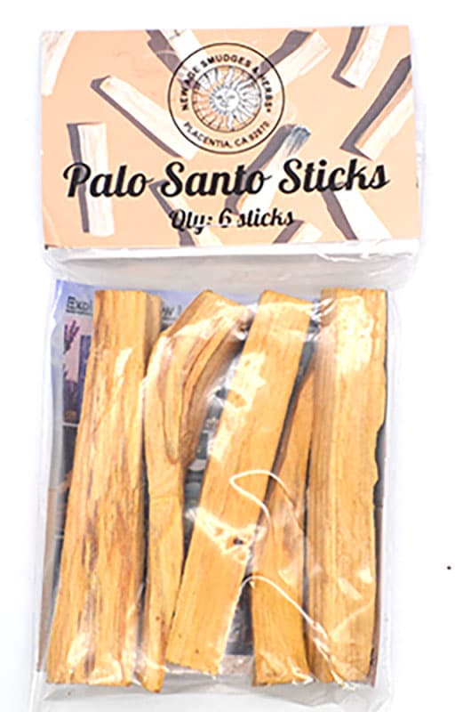 6 pack Palo Santo smudge sticks 3 1/2" - 4"