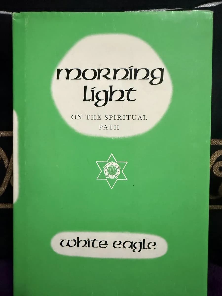 Morning Light: On the Spiritual Path โ front cover (TOTM-BK-021)