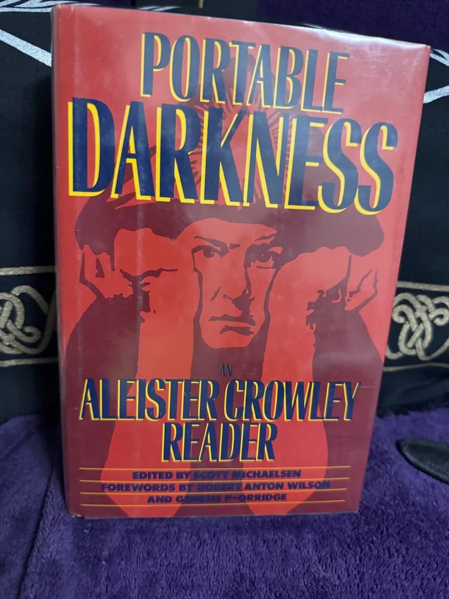 Portable Darkness: Crowley Reader — front cover (TOTM-BK-007)