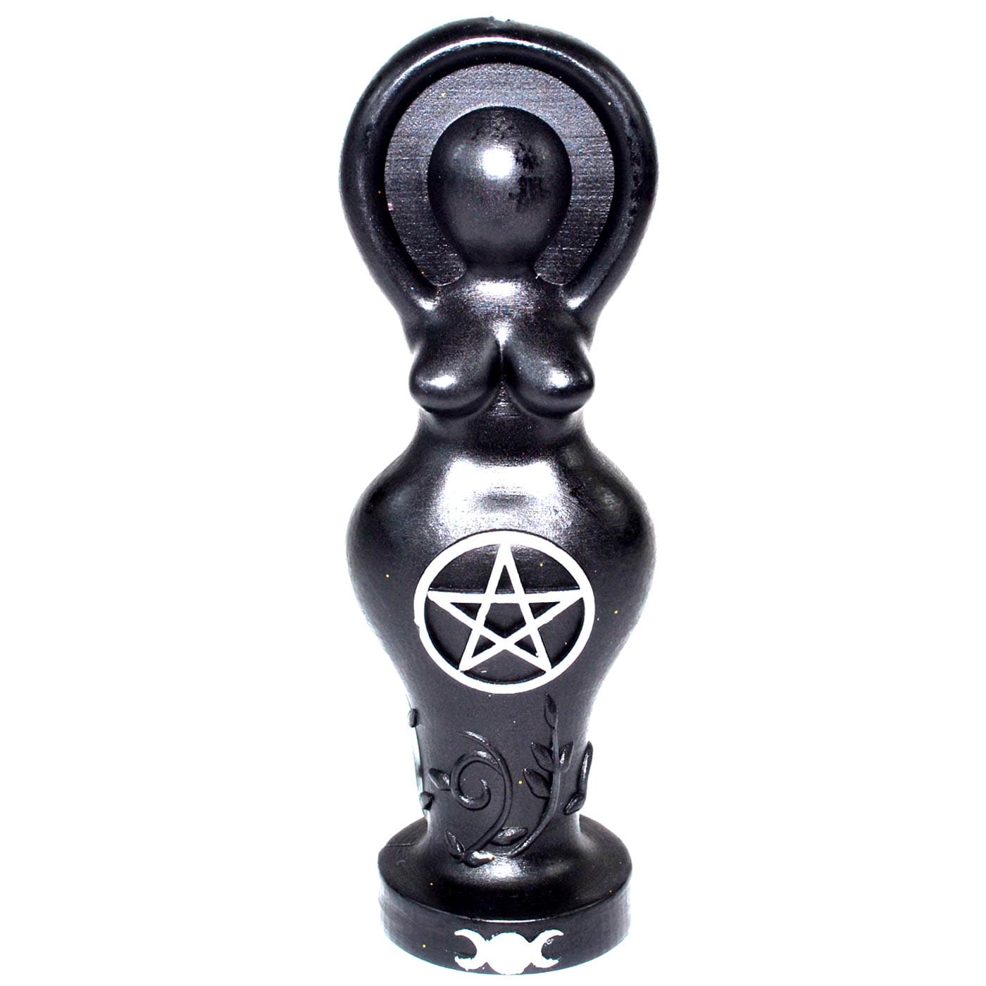 5 1/2" Black Goddess candle