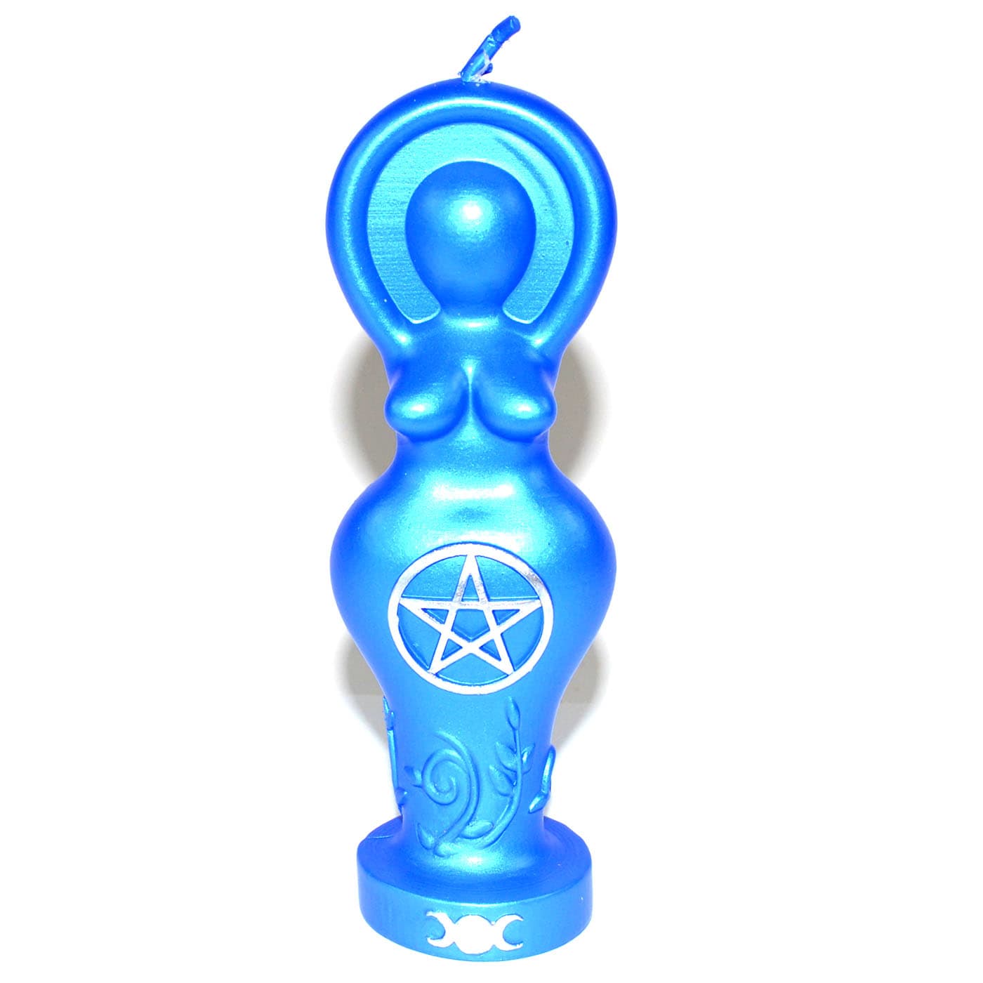5 1/2" Blue Goddess candle