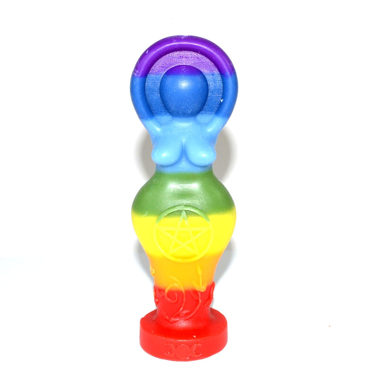 5 1/2" Chakra Goddess candle