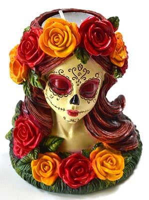 4" Day of the Dead holder