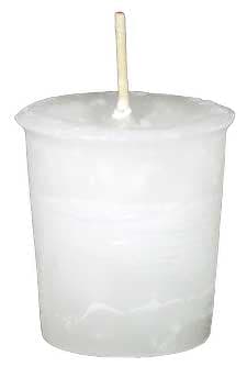 Spirit Herbal votive - white