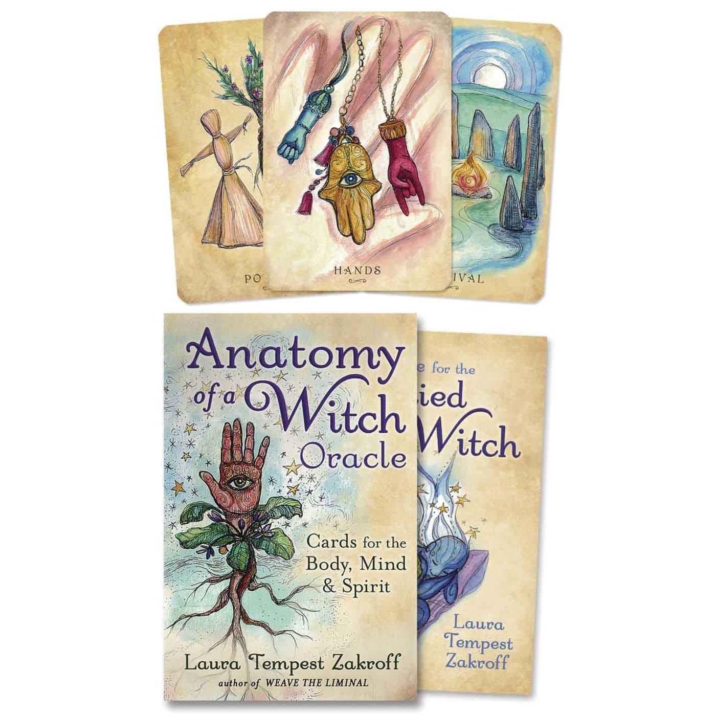 Anatomy of a Witch oracle by Laura Tempest Zakroff