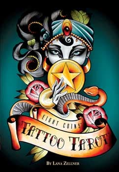 Eight Coins Tattoo tarot by Lana Zellner (deck & book)