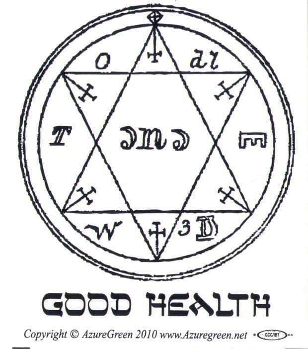 Good Health bumper sticker