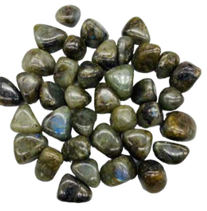 1 lb Labradorite tumbled stones