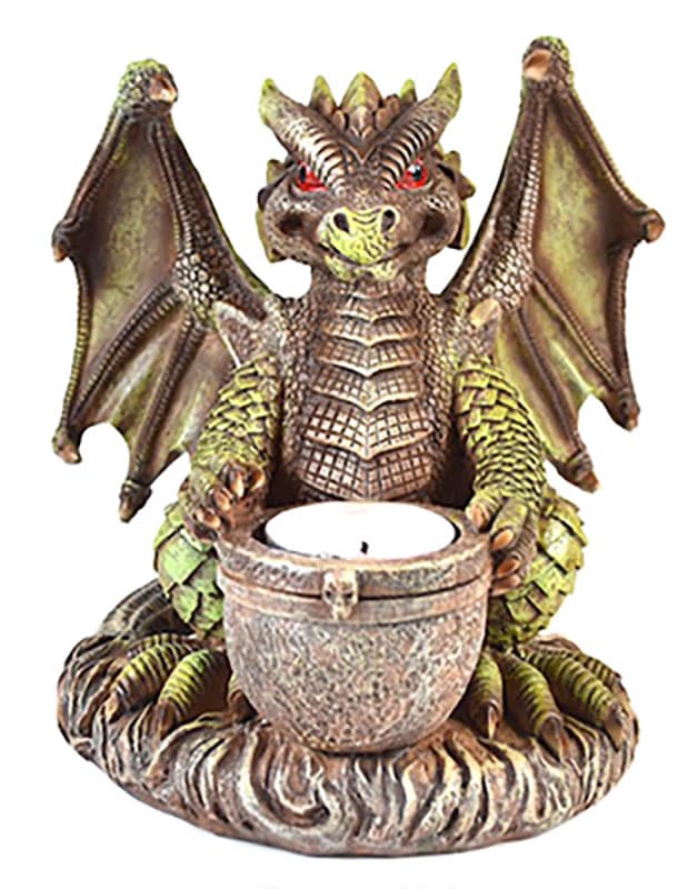 6 3/4" Dragon burner/ tea lite