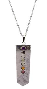 Rose Quartz Chakra necklace
