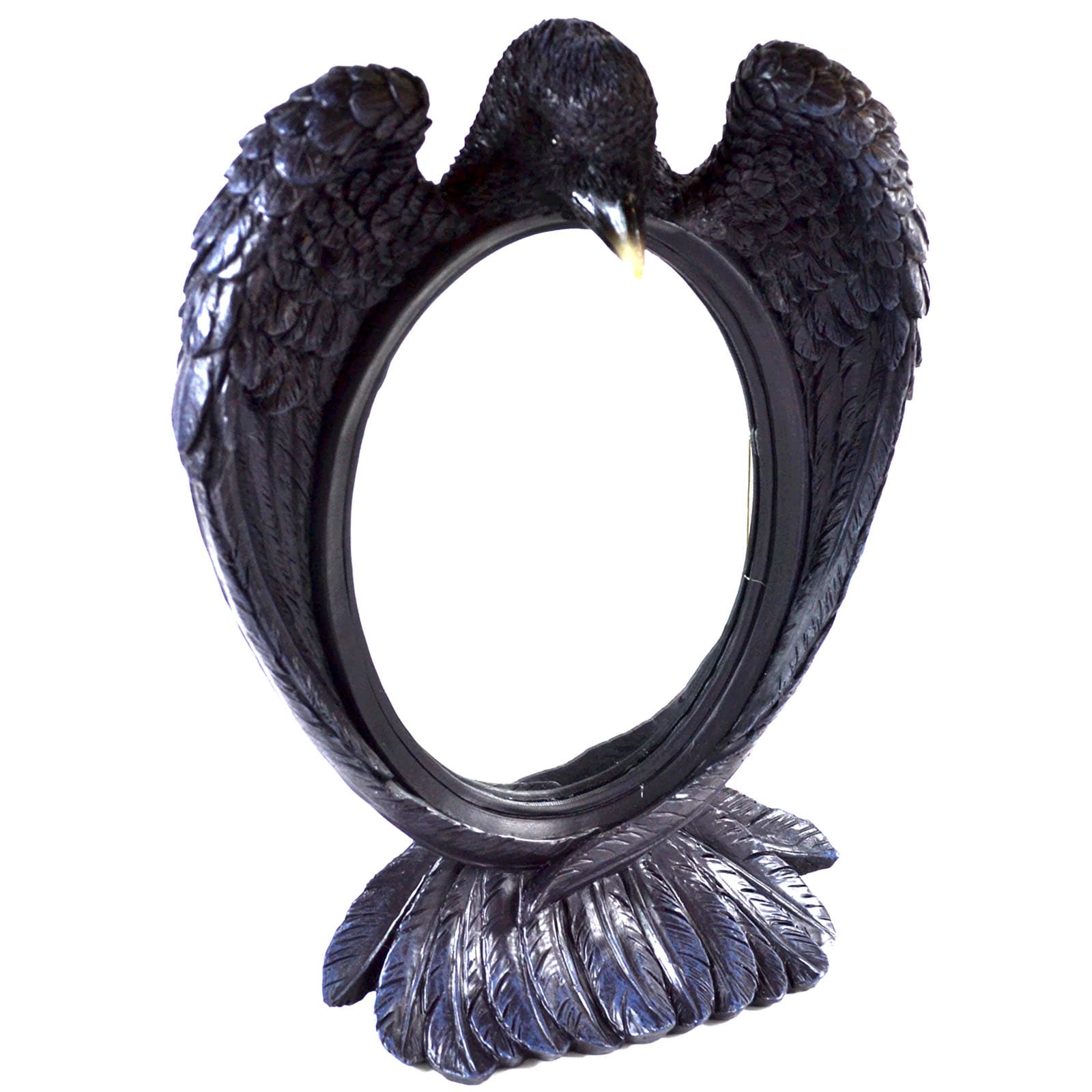 11 3/4" Raven Mirror